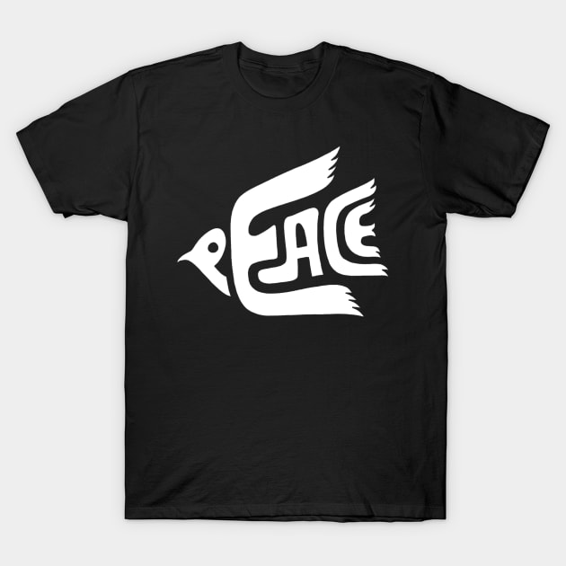 Peace Dove T-Shirt by Buy Custom Things